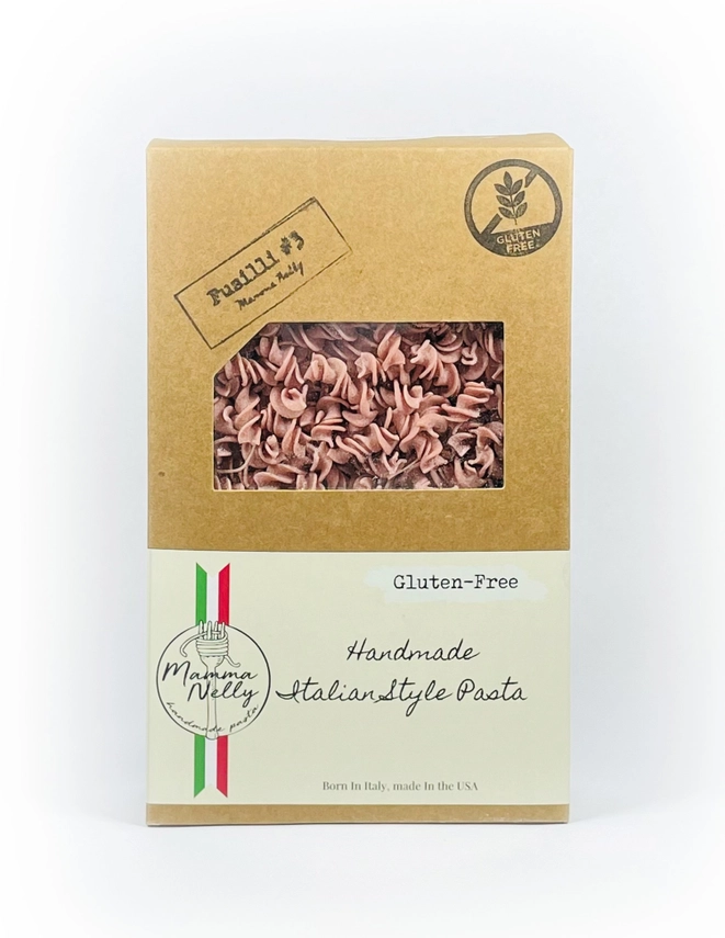 Gluten Free Beet Fusilli