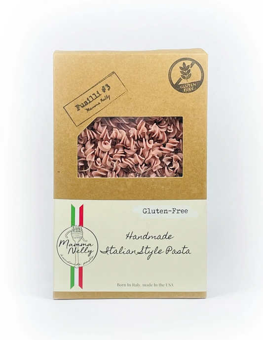 Gluten Free Beet Fusilli