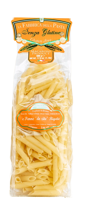 Gluten Free Penne De Zite Rigate By La Fabbrica Della Pasta