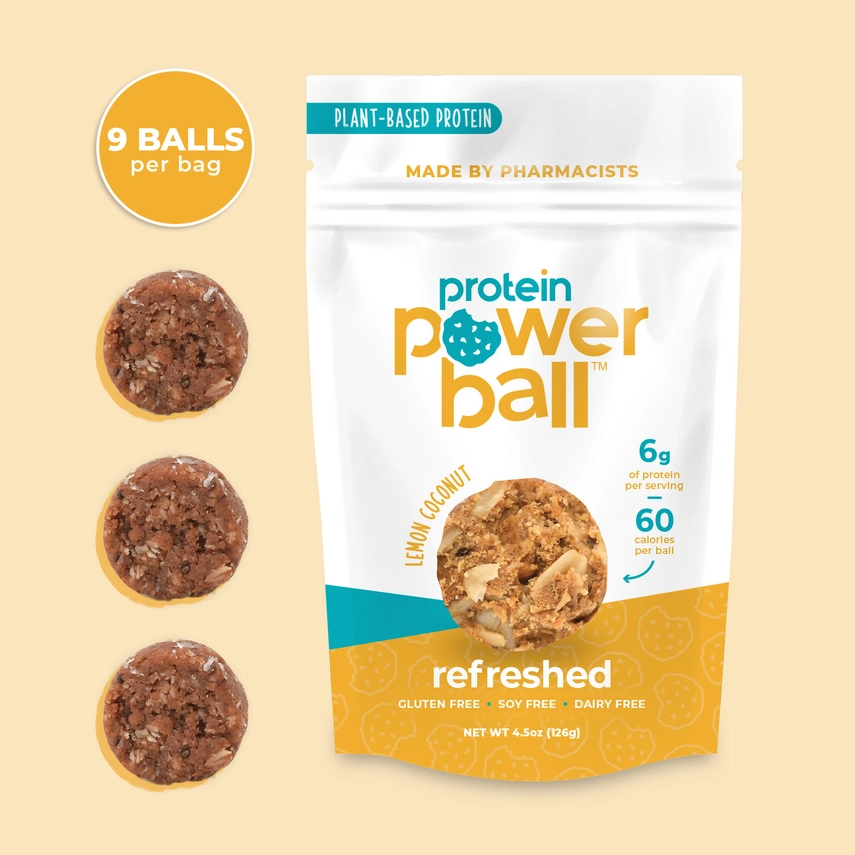 Lemon Coconut Protein Balls 4.5 oz